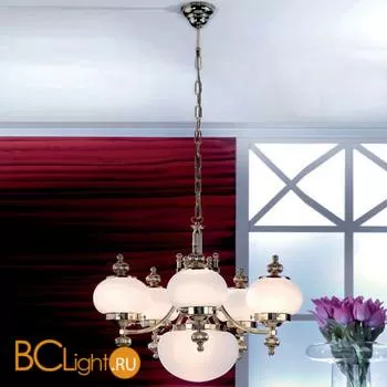 Люстра Orion LU 1319/5+1 MS/opal-matt