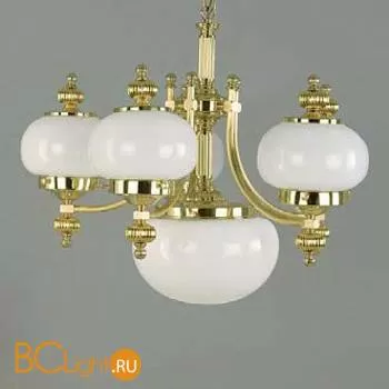 Люстра Orion LU 1319/5+1 MS/328/329 opal glanzend