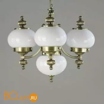 Люстра Orion LU 1319/3+1 Patina/328 opal glanzend