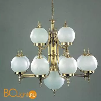 Люстра Orion LU 1510/8+4+1 bronze/407/18+408/25 matt