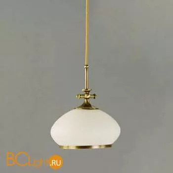 Подвесной светильник Orion HL 6-1269 Patina-Kabel/385 opal-Patina