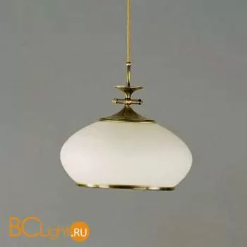 Подвесной светильник Orion HL 6-1271 Patina-Kabel/387 opal-Patina