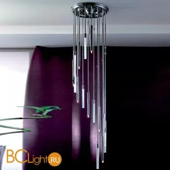 Потолочный светильник Orion DLU 2374/44/8+8 chrom/Rille/LED-Weiss