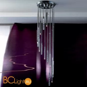 Потолочный светильник Orion DLU 2374/44/8+8 chrom/Blase/LED-Weiss