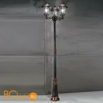 Садово-парковый фонарь Orion Leuchten AL 11K/360.PF8T3 schwarz-kupfer