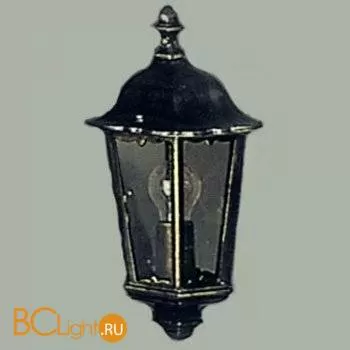 Настенный уличный светильник Orion Leuchten AL 11K/82505 Schwarz-gold/ rauch