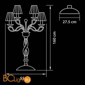 Торшер Osgona Alveare 702762 - Схема
