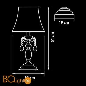 Настольная лампа Osgona Fiocco 701911 - Схема