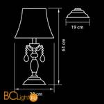 Настольная лампа Osgona Fiocco 701911 - Схема