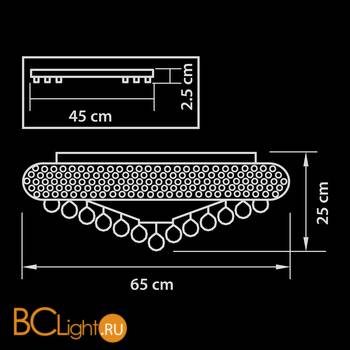 Потолочный светильник Osgona Monile 704172 - Схема