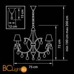 Люстра Osgona Solido 706084 - Схема