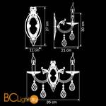 Бра Osgona Stregaro 694622 - Схема