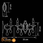 Бра Osgona Stregaro 694621 - Схема