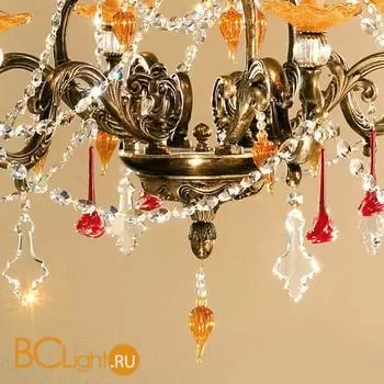 Люстра Passeri International Ottone L 7485/6/G Dec. 076 - Фото 0