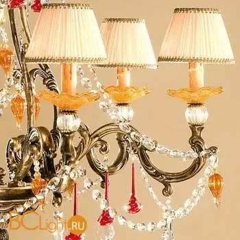 Люстра Passeri International Ottone L 7485/6/G Dec. 076 - Фото 1