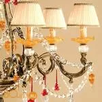 Люстра Passeri International Ottone L 7485/6/G Dec. 076 - Фото 1