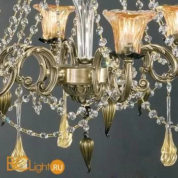 Люстра Passeri International Ottone L 7190/6 Dec. 086 - Фото 0