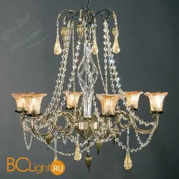 Люстра Passeri International Ottone L 7190/6 Dec. 086