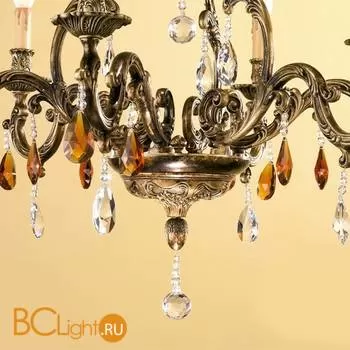 Люстра Passeri International Ottone L 6900/6/G Dec. 076 - Фото 0