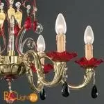 Люстра Passeri International Ottone L 7195/6 Dec. 087 + 085 - Фото 0