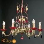 Люстра Passeri International Ottone L 7195/6 Dec. 087 + 085