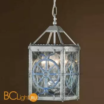 Подвесной светильник Passeri International L 7625/4 Dec. 095 + Blue