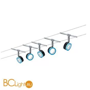 Струнная система Paulmann Tip WS Puck 5x4W Ws/Chr-m 3982