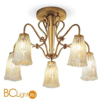 Потолочная люстра Prearo NOVO VITRUM 01 2045/5/PL/BIS/OR