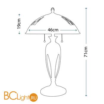 Настольная лампа Quoizel Alahambre QZ/ALAHAMBRE/TL - Схема