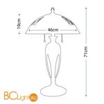 Настольная лампа Quoizel Alahambre QZ/ALAHAMBRE/TL - Схема