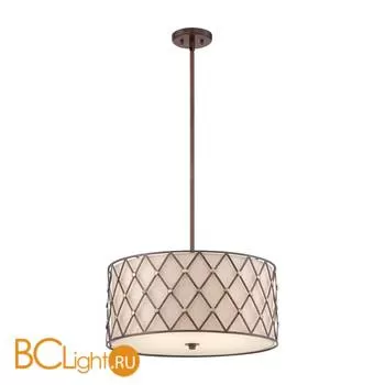 Подвесной светильник Quoizel Brown Lattice QZ/BROWNLATT/P/L - Фото 0