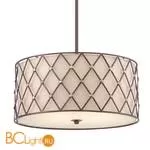 Подвесной светильник Quoizel Brown Lattice QZ/BROWNLATT/P/L