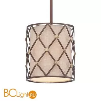 Подвесной светильник Quoizel Brown Lattice QZ/BROWNLATT/P/S