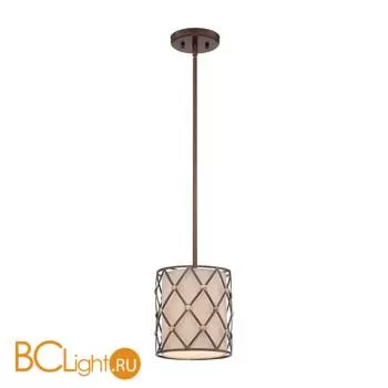 Подвесной светильник Quoizel Brown Lattice QZ/BROWNLATT/P/S - Фото 0