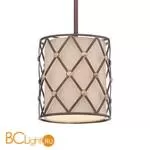 Подвесной светильник Quoizel Brown Lattice QZ/BROWNLATT/P/S