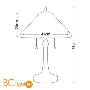 Настольная лампа Quoizel King QZ/KING/TL - Схема