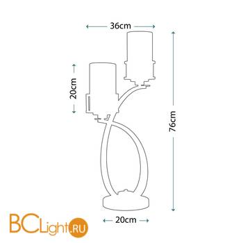 Настольная лампа Quoizel Kyle QZ/KYLE/TL - Схема