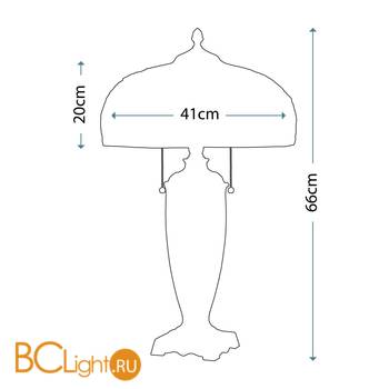 Настольная лампа Quoizel Lynch QZ/LYNCH/TL - Схема