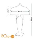 Настольная лампа Quoizel Lynch QZ/LYNCH/TL - Схема