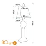 Настольная лампа Quoizel Palmetta QZ/PALMETTA/TL - Схема