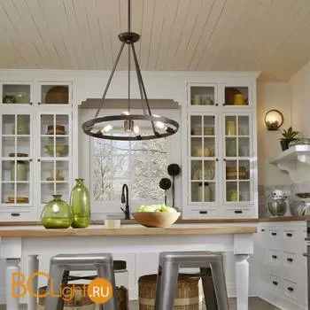 Подвесной светильник Quoizel Theater Row QZ/THEATERROW6WT - Фото 1