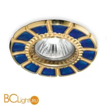Встраиваемый спот (точечный светильник) Renzo Del Ventisette FA 14395/1 DEC. OL BLUE