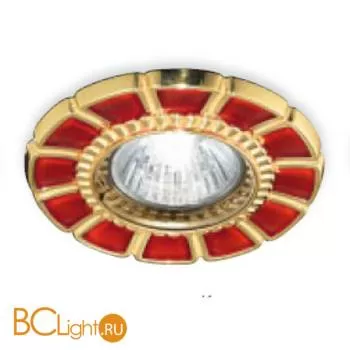 Встраиваемый спот (точечный светильник) Renzo Del Ventisette FA 14395/1 DEC. OL RED