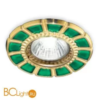Встраиваемый спот (точечный светильник) Renzo Del Ventisette FA 14395/1 DEC. OL GREEN