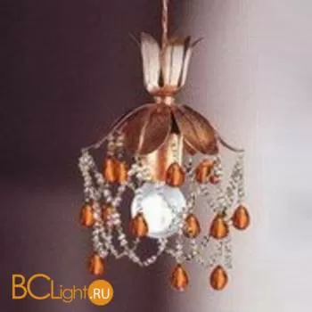 Подвесной светильник Renzo Del Ventisette "Sinuosa" SV 13963/1 orange DEC. 055