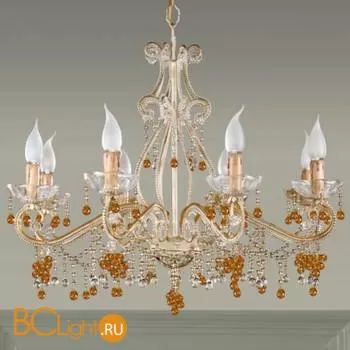 Люстра Renzo Del Ventisette "Sinuosa" L 13729/8 Perlinato DEC. 062