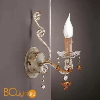 Бра Renzo Del Ventisette "Sinuosa" A 13729/1 Perlinato DEC. 062 + ORO