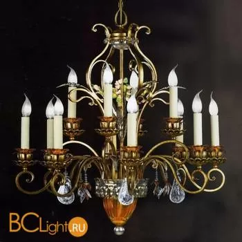 Люстра Renzo Del Ventisette "Sinuosa" L 14075/8+4 DEC. 0122