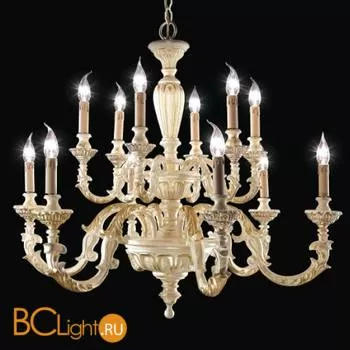 Люстра Renzo Del Ventisette "Cristallo" L 14299/6+6 DEC. 093 + DEC. 041