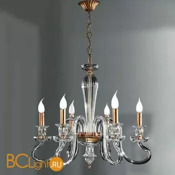 Люстра Renzo Del Ventisette Contemporary L 14000/6 N NERO C.M - Фото 0